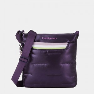 Geanta Crossbody Hedgren Cushy Dama Violet Albastri Inchis | DMX1714DC