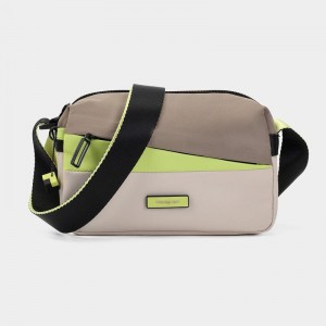 Geanta Crossbody Hedgren Neutron Small Dama Bej | NNJ9318PM