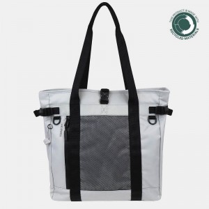 Geanta Tote Hedgren Summit Sustainably Made Dama Albastri Negrii | VWA2388EU