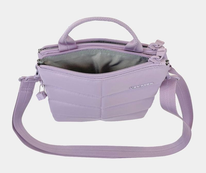 Geanta Crossbody Hedgren Bethel Dama Violet Deschis | JKX1866QY