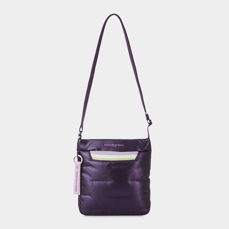 Geanta Crossbody Hedgren Cushy Dama Violet Albastri Inchis | DMX1714DC