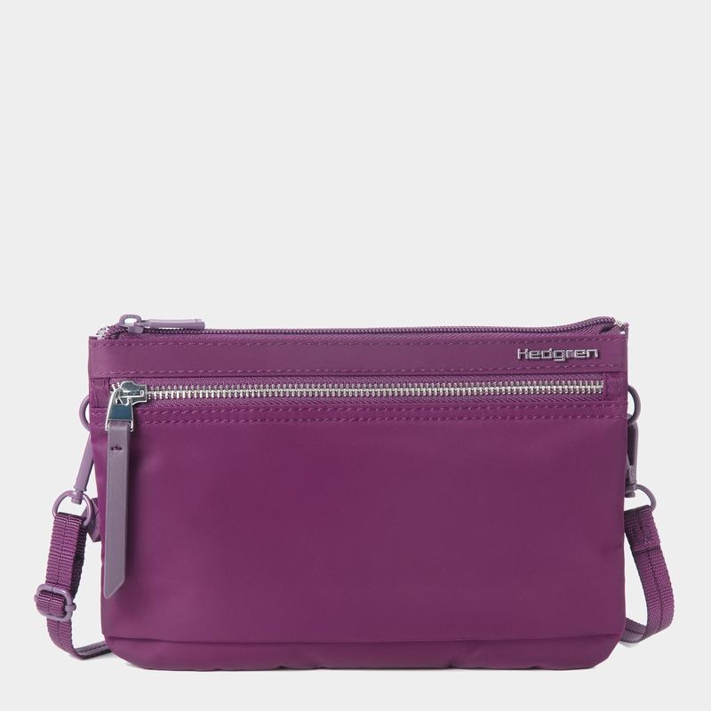 Geanta Crossbody Hedgren Emma Dama Violet | LHG5987AI