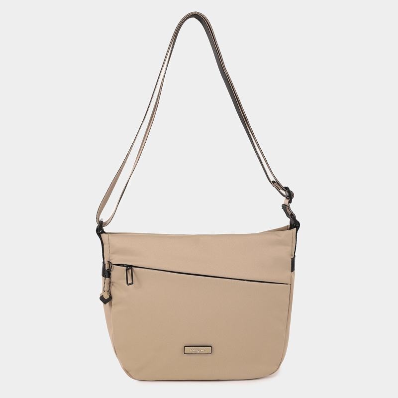 Geanta Crossbody Hedgren Gravity Dama Gri Bej | AFT8759GF