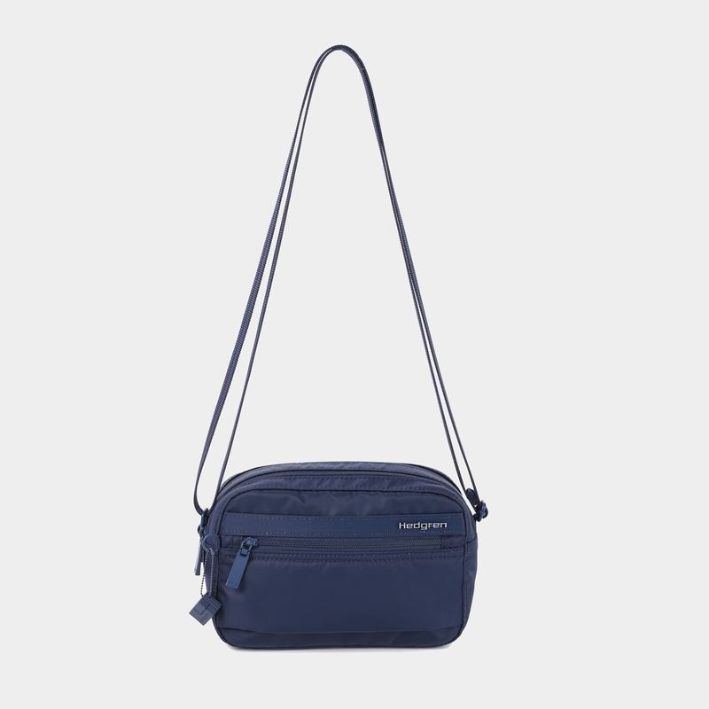 Geanta Crossbody Hedgren Maia Dama Albastri Inchis | NSL6213MZ