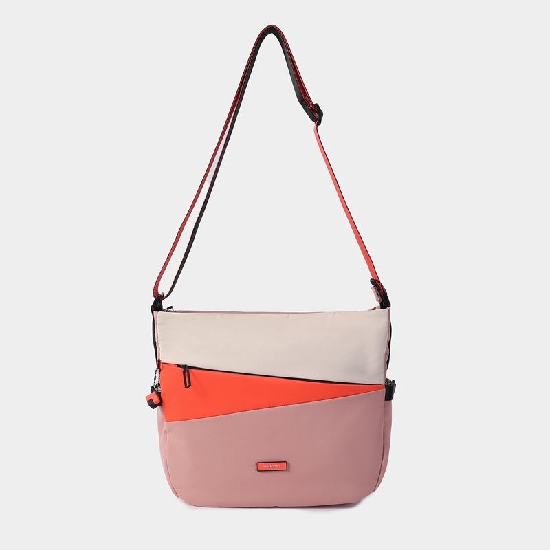 Geanta Crossbody Hedgren Milky Way Dama Roz Portocalii | XHJ7462NR