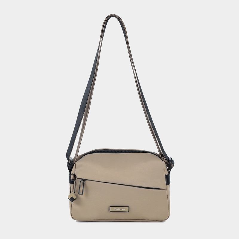 Geanta Crossbody Hedgren Neutron Small Dama Gri Bej | HAI3684WN