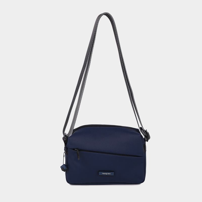 Geanta Crossbody Hedgren Neutron Small Dama Bleumarin | VKM1041IK