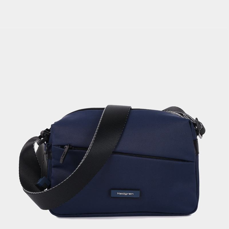 Geanta Crossbody Hedgren Neutron Small Dama Bleumarin | VKM1041IK