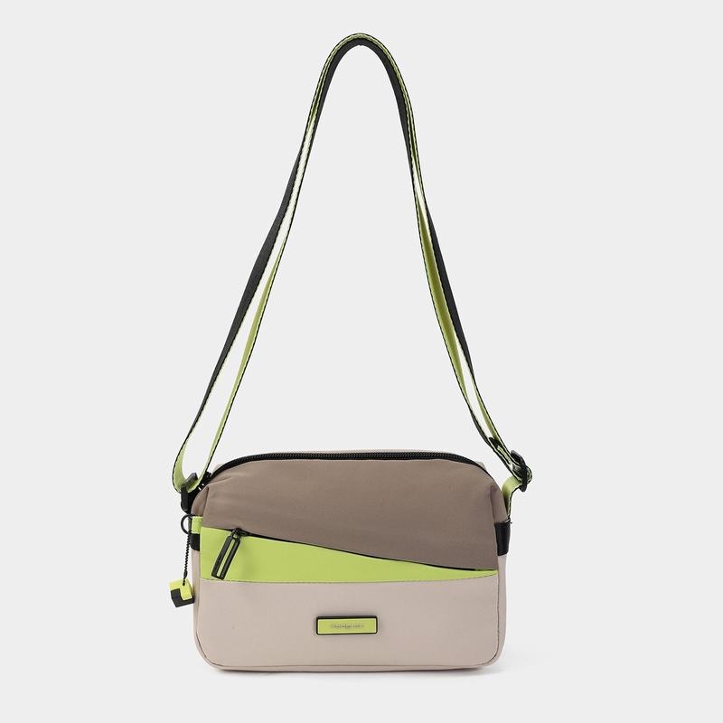 Geanta Crossbody Hedgren Neutron Small Dama Bej | NNJ9318PM