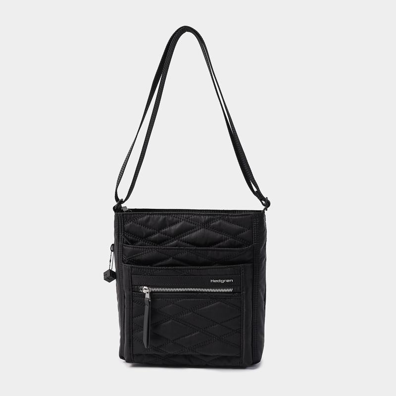 Geanta Crossbody Hedgren Orva Dama Negrii | OBG919XG