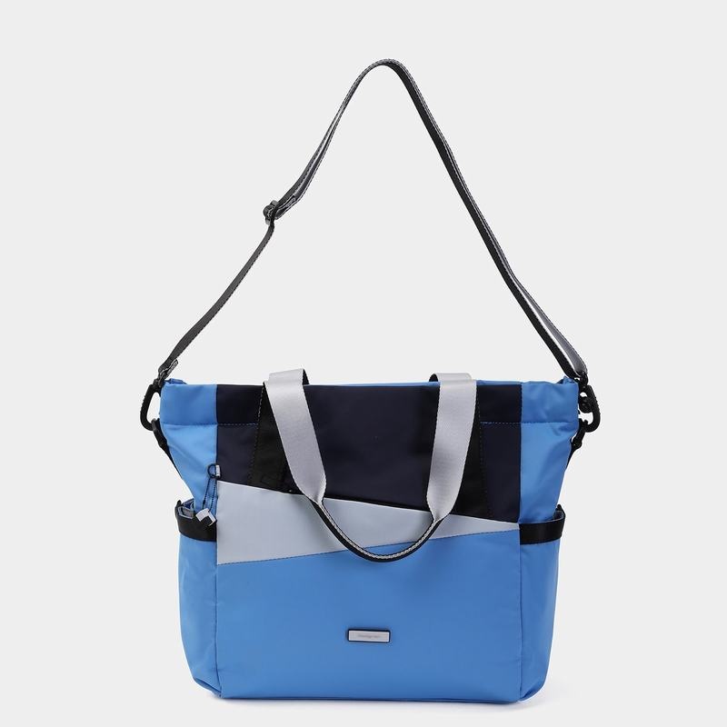 Geanta Tote Hedgren Galactic Dama Albastri | JLH4069FU