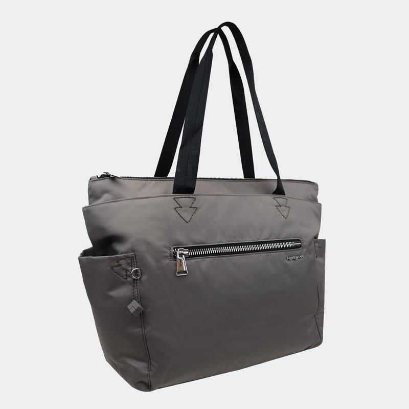 Geanta Tote Hedgren Margaret Sustainably Made Dama Gri Maro | AAD9214HD