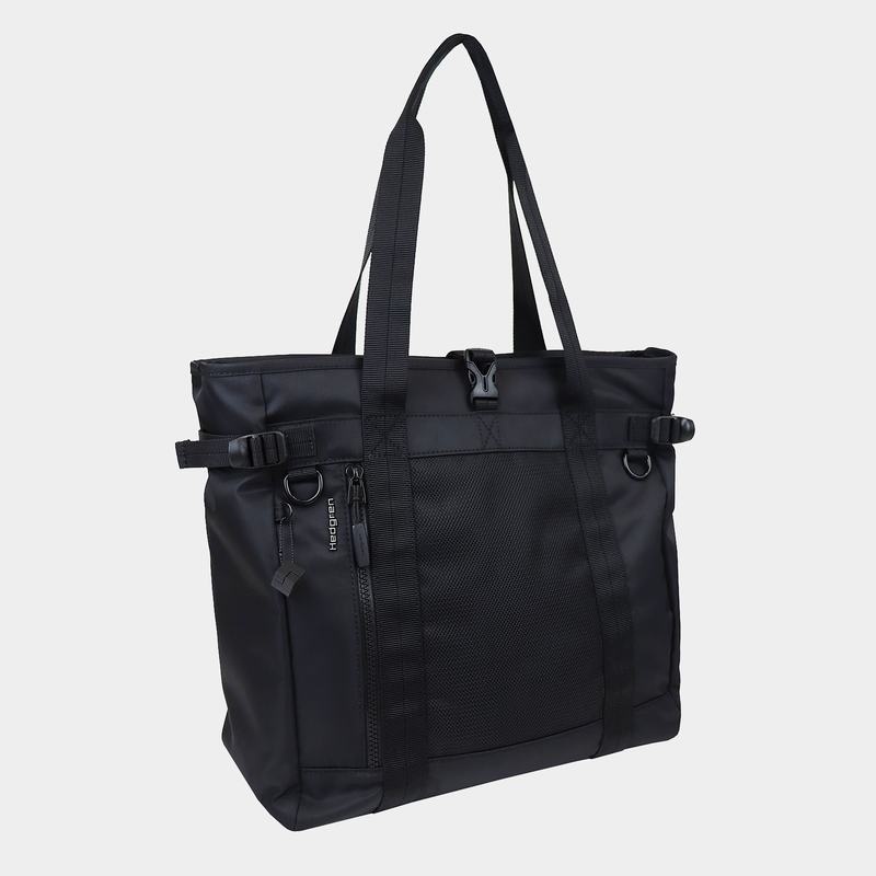 Geanta Tote Hedgren Summit Sustainably Made Dama Negrii | IWS5615JK