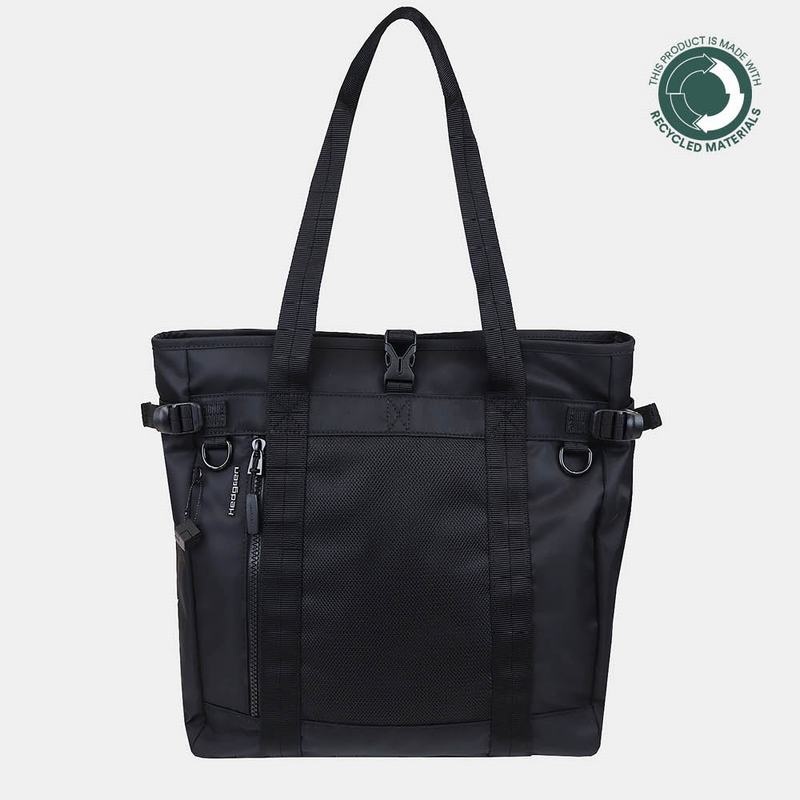 Geanta Tote Hedgren Summit Sustainably Made Dama Negrii | IWS5615JK